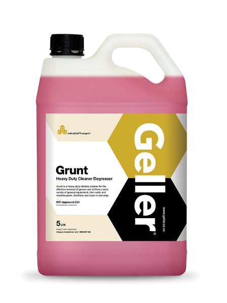 Picture of GELLER GRUNT HEAVY DUTY CLEANER DEGREASER 5 LITRE